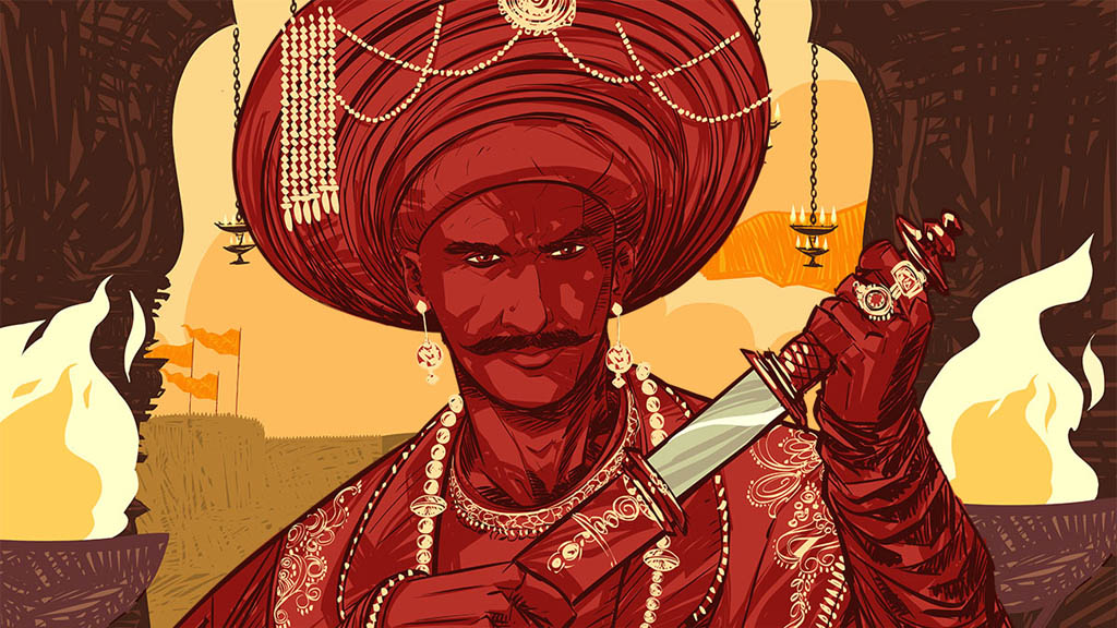 blazing bajirao animation