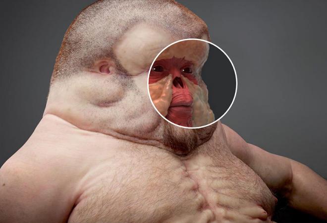 graham face sculpture