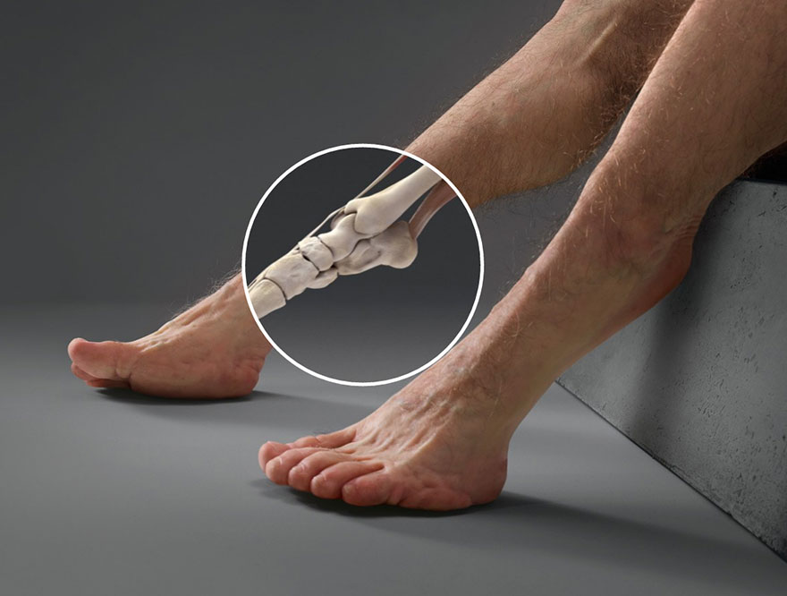 graham foot bones sculpture