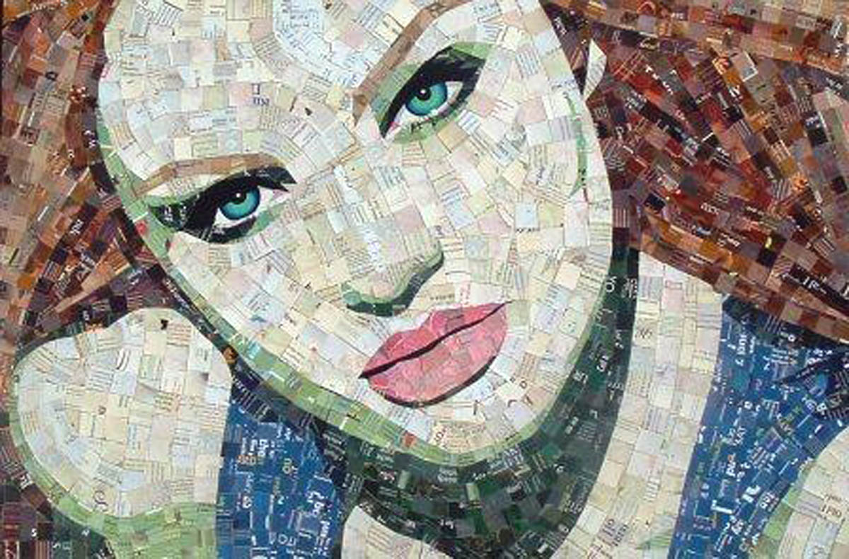 mosaic portrait sandhi schimmel king street art festival
