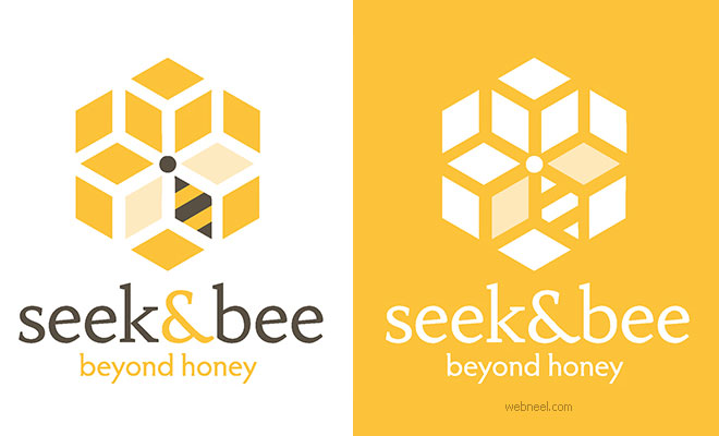 bee logo design idea