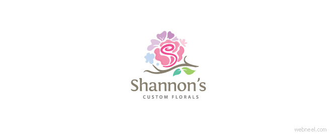 flower logo design flower logo design