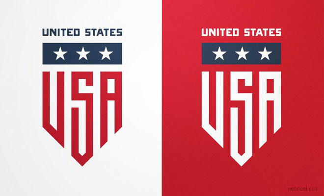 usa logo design