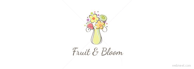 flower logo design flower logo design
