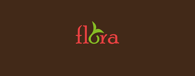 flower logo design