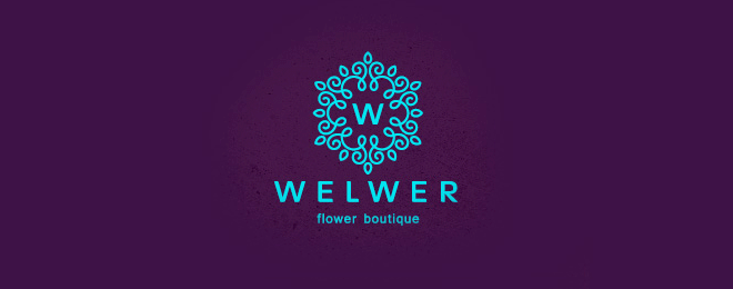 flower logo design flower logo design